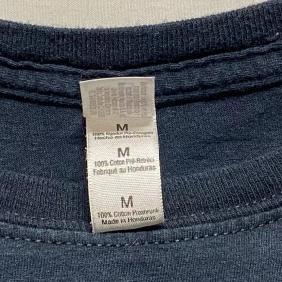 Luke Bryan On Tour Concert Shirt Adult Medium Black Gildan Soft Style Cotton Tee - Picture 7 of 10